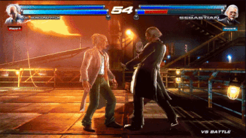 serkanabay tekken dr.boskonovitch -  yoshimitsu GIF
