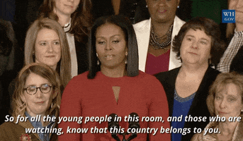 Reach Higher Michelle Obama GIF by Obama
