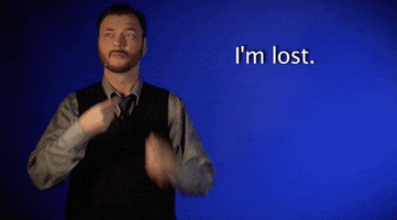 sign language im lost GIF by Sign with Robert