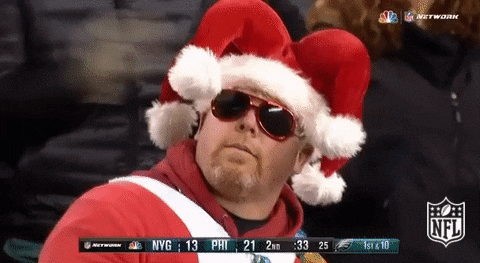 nfl christmas hats