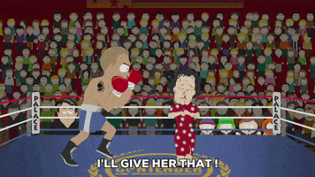 angry boxing GIF by South Park 