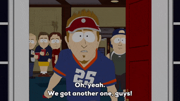 door jersey GIF by South Park 