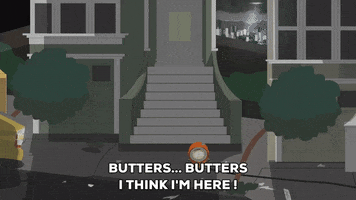 wondering butters stotch GIF by South Park 