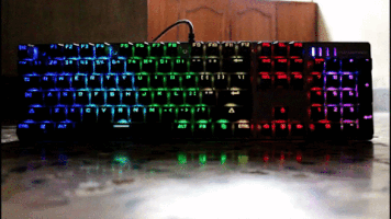 aksara rgb mechanical keyboard motospeed inflictor ck 104 GIF