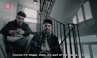 bbc three course its illegal mate its part of the beauty of it GIF by BBC