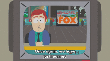 announcer reporting GIF by South Park 