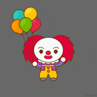 Clown GIF by 100% Soft