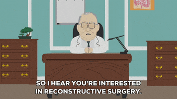 surgeon pitching GIF by South Park 
