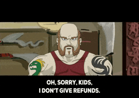 refunds weapon salesman GIF by South Park 