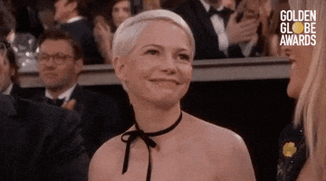 michelle williams lol GIF by Golden Globes