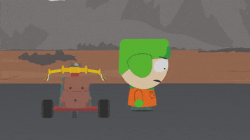 sad kyle broflovski GIF by South Park 
