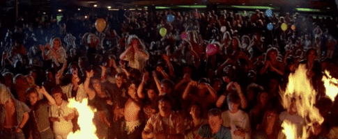 the lost boys crowd GIF