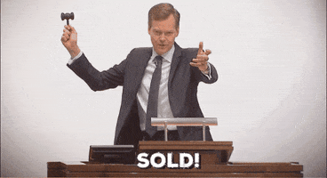 sold auction GIF by David