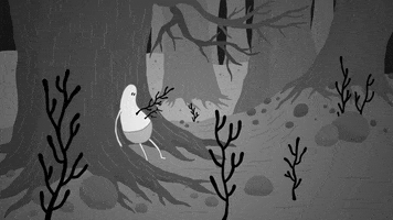 illustration forest GIF by Julien Piau