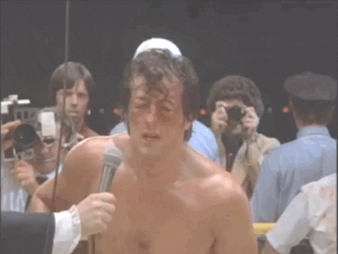 Rocky Sylvester Stallone GIF by Top 100 Movie Quotes of All Time - Find &  Share on GIPHY