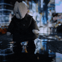 Rain Bunny GIF by Zackary Rabbit