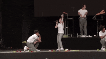christine and the queens gymnastics GIF by GOVBALL NYC