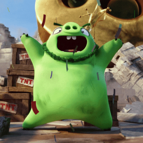 Happy Birthday Pig GIF by Angry Birds
