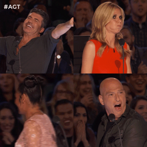 #turn away #no thank you GIF by America's Got Talent