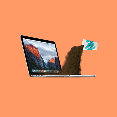 Coffee Laptop GIF by Anthony Antonellis
