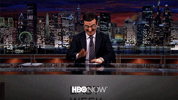 john oliver yes GIF by HBO