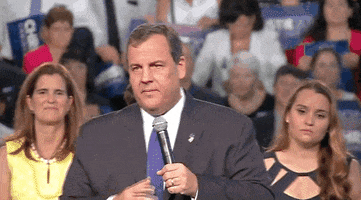 Excited Chris Christie GIF by Mashable