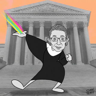 topherobetz ruth bader ginsburg gay marriage supreme court GIF