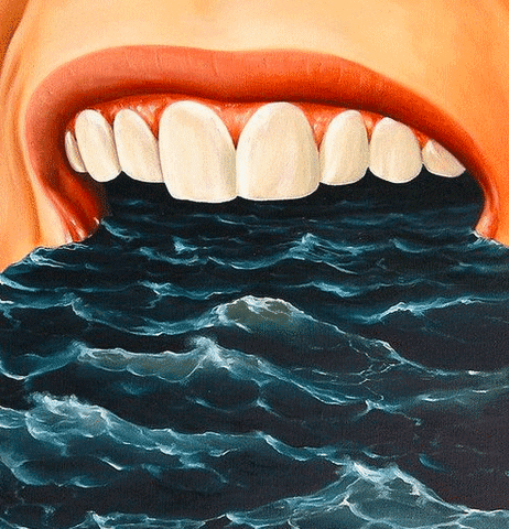 upslon sea flip mouth GIF