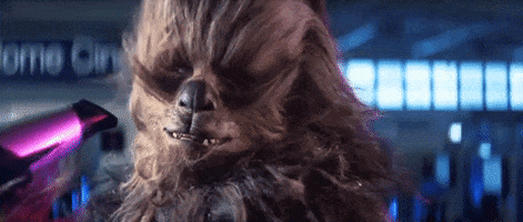 julian starwars chewbacca theforceawakens GIF