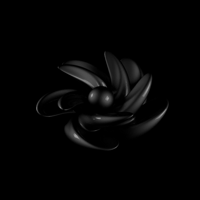 growing black lotus GIF by Doze Studio