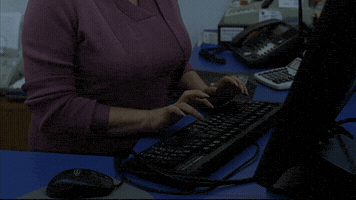 jeffthompson tv computer typing law & order GIF
