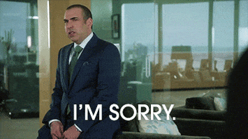 sorry louis litt GIF by Suits