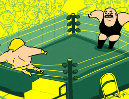Kreshendo Wrestlers animated GIF
