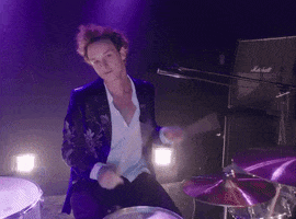 drumming music video GIF by Interscope Records