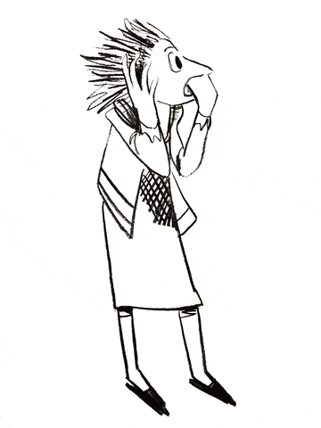surrealipop halloween scared amymalcolm drawing simple spooked GIF