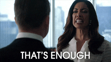 enough gina torres GIF by Suits