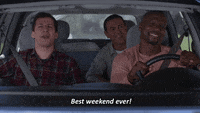 GIF de fim de semana da NBC por Brooklyn Nine-Nine