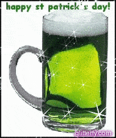 st patricks beer GIF