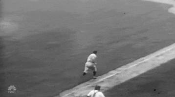 first base running GIF by NBC