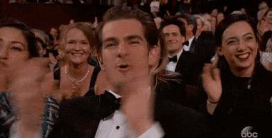 Excited Andrew Garfield GIF by The Academy Awards