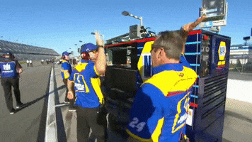 chase elliott celebration GIF by NASCAR