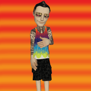 Fun Summer Gif By Meez Sticker