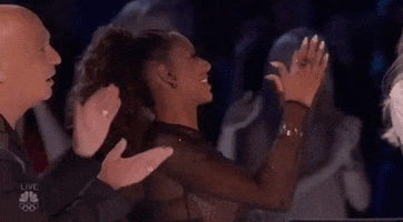 Mel B Applause GIF by America's Got Talent