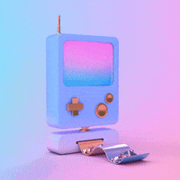 Excited Video Games GIF by Blake Kathryn