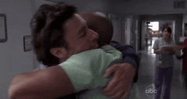 hug scrubs hugging best friends bromance