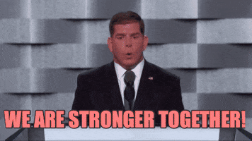 We Are Stronger Together Democratic National Convention GIF by Election 2016