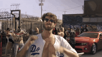 Los Angeles Dodgers GIF by Lil Dicky