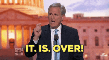 It Is Over Republican National Convention GIF by Election 2016