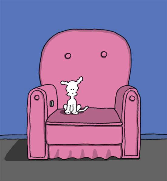 comics relax GIF by Chippy the dog