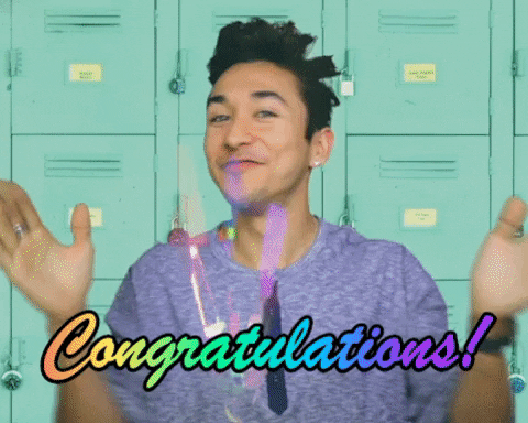 Congratulations Congrats GIF - Find & Share on GIPHY